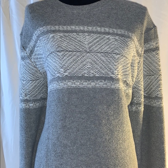 Croft & Barrow Pullover Med Grey Large Woman’s - Picture 5 of 7